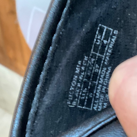 Michael Kors Fulton Moc Flats Womens 8M Black Leather Logo Medallion Excellent - Picture 10 of 10